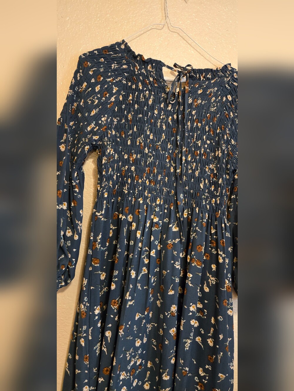 ROOLEE""" Floral Smocked Dress - Picture 7 of 14
